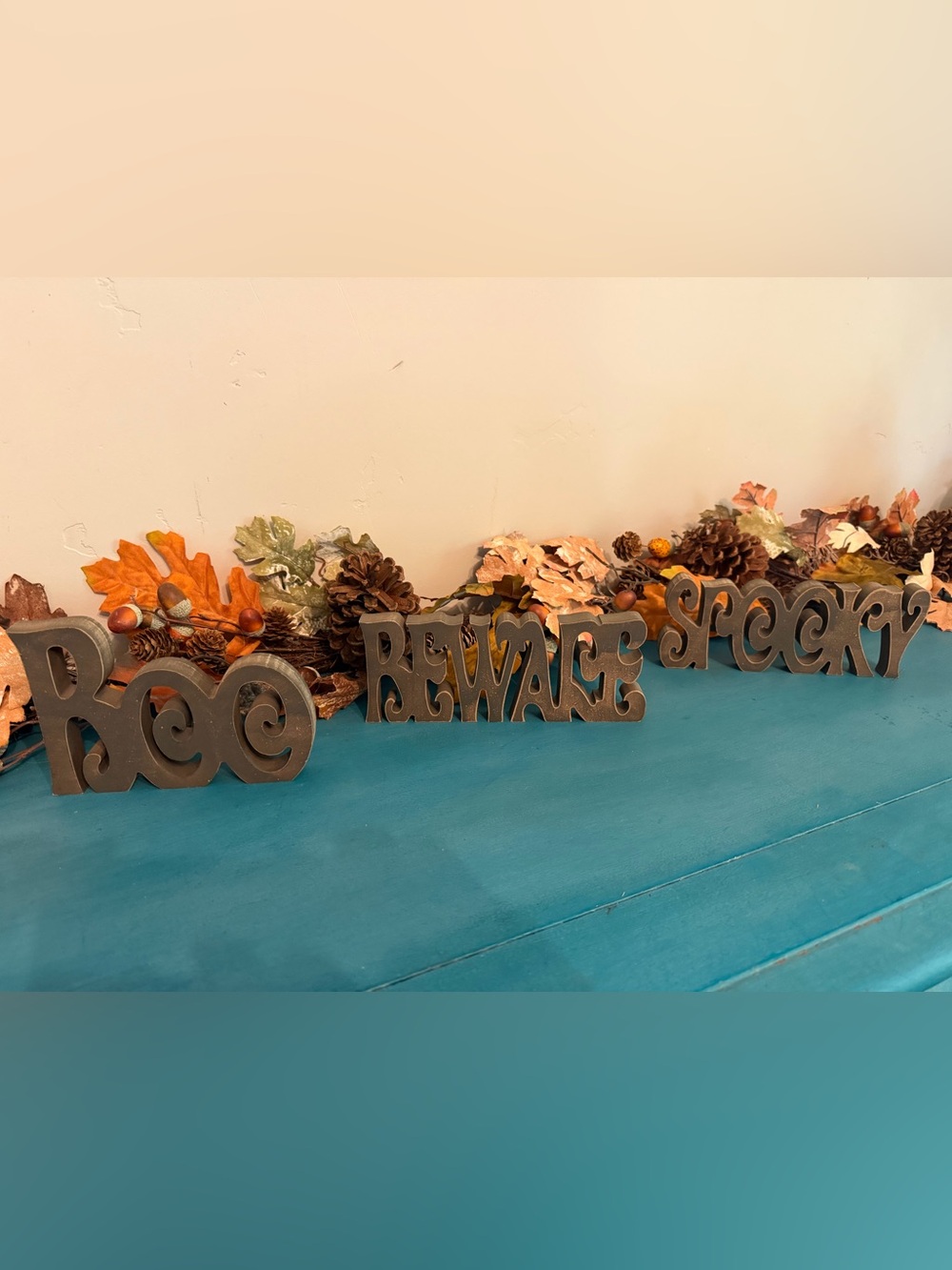 Halloween Decor! …”Boo”, “Beware”, “Spooky”